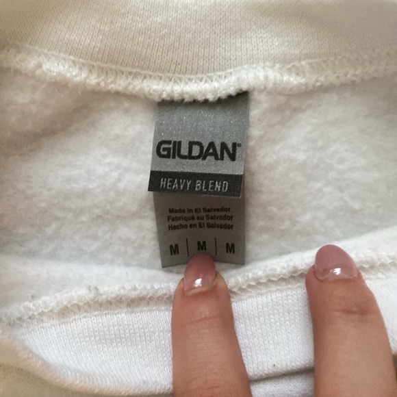 Nike embroidered White Crewneck Sweatshirt - Picture 2 of 2